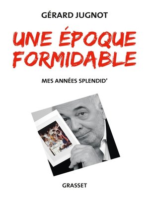cover image of Une époque formidable